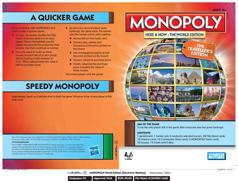 Hasbro Monopoly Here And Now The World Edition 030901693061ab Users