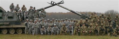 A Battery A Btry Field Artillery Squadron In Vilseck Germany Is On