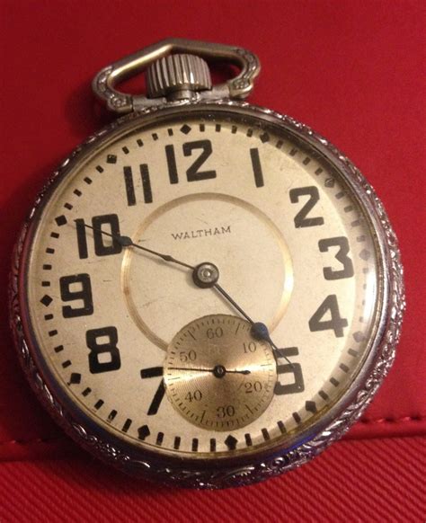 Antique Waltham Railroad Pocket Watch Collectors Weekly