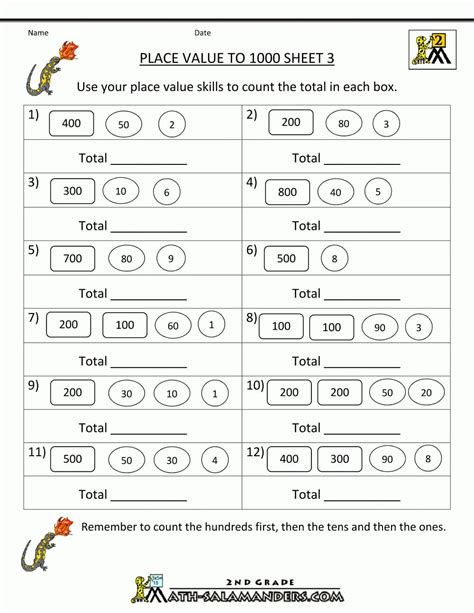 22 Best Place Value Worksheet Images On Pinterest Place Values 14