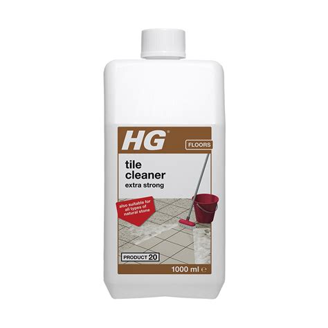Hg Tile Cleaner Extra Strong Product 20 Tiles And Natural Stone
