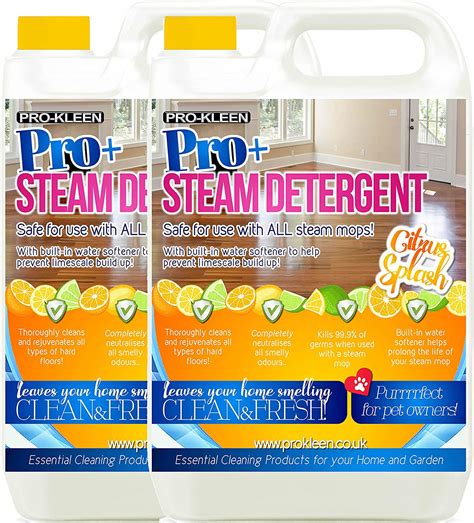 Pro Kleen Pro Steam Detergent Solution For Steam Mops With Built In