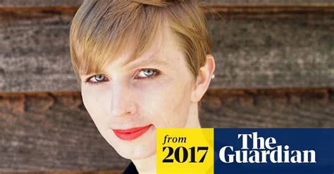 Here I Am Chelsea Manning Shares First Photo After Prison Us News The Guardian