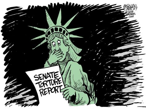 Cartoons Cia Torture Report The Mercury News