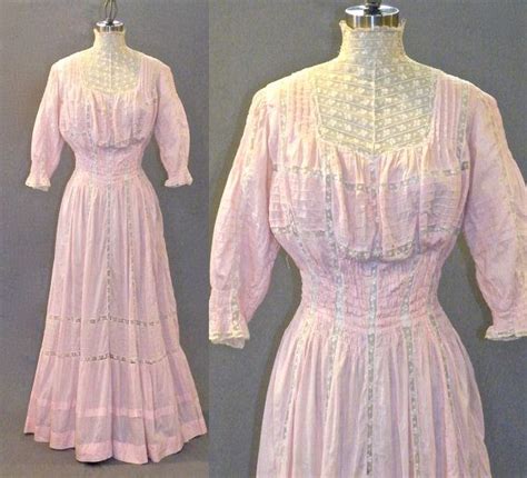 1900 Edwardian Gowns Edwardian Clothing Antique Clothing 1900s
