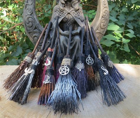 Small Miniature Witchs Altar Broom Witchs Car Etsy Witch Broom