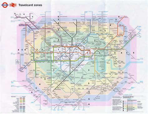 Underground Map National Rail