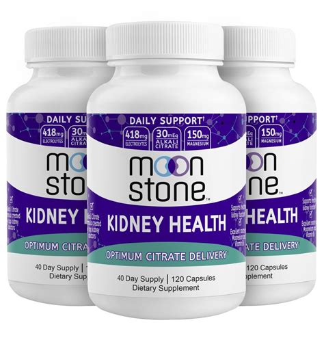 Moonstone Nutrition Launches Alkali Citrate Capsules For Kidney Health