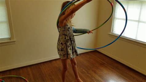 Learning To Hula Hoop With A Broken Arm Day 1 Youtube