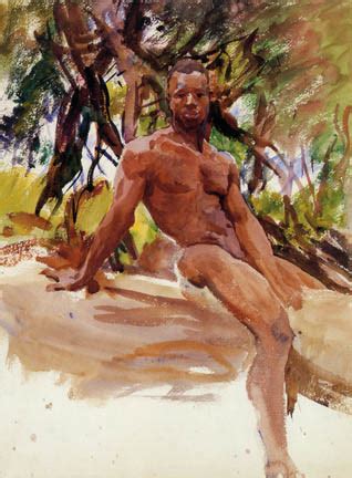 John Singer Sargent S Nude In Trees