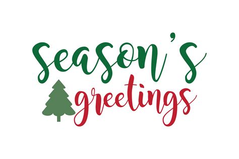 Seasons Greetings Graphic By Thelucky · Creative Fabrica
