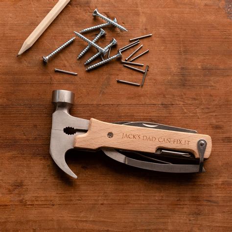 Personalised Hammer Multi Tool Kit By Twenty Seven