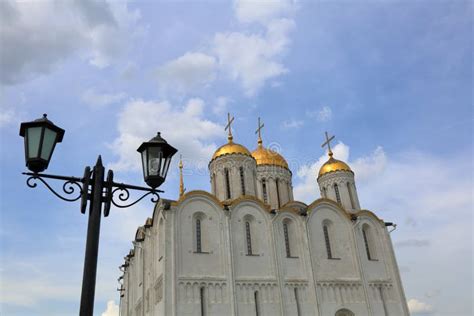 Assumption Cathedral Of The Th Century In Vladimir Russia Editorial
