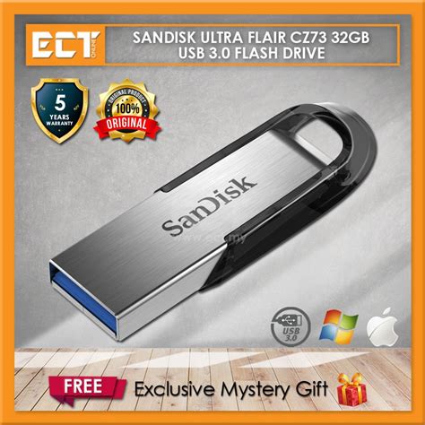 Sandisk Ultra Flair Cz73 16gb32gb64gb128gb Usb 30 Flash Drive