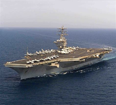Uss Nimitz Conducts Flight Operations In The Persian Gulf Military