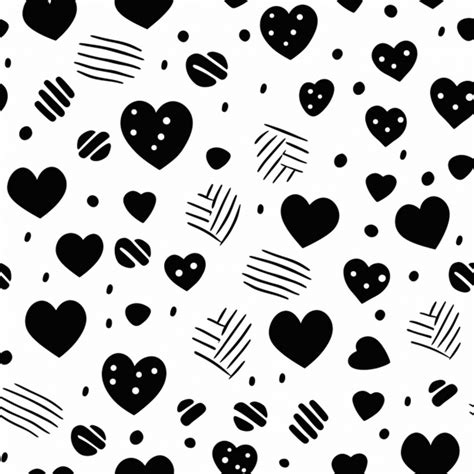 Seamless Valentine Heart Pattern Free Stock Photo Public Domain Pictures