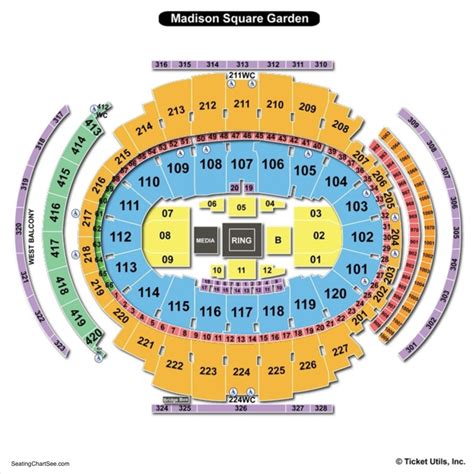 Please click the seating chart below or contact our customer service department to discuss options for accessible. Madison Square Garden Hockey Seating Chart Virtual ...