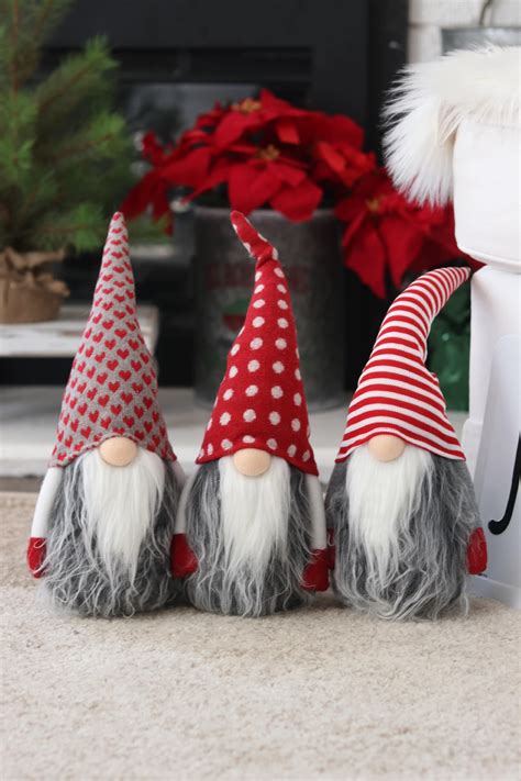 Christmas Gnome Handmade Gnomes Holiday Ts Farmhouse Etsy
