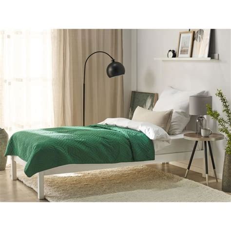 Couvre Lit X Cm Vert Babak Cdiscount Maison