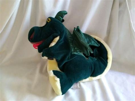Folkmanis Plush Baby Green Dragon Full Hand Puppet 11 For Sale Online