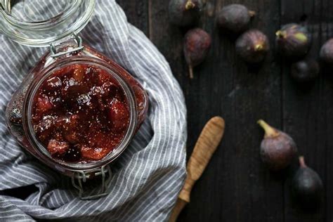 Preparing Fig Jam Is An Easy Fast Way To Preserve Figs So That Theyre