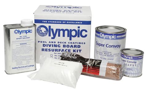 Diving board, for swimming pool. Olympic Pool Paint | Details