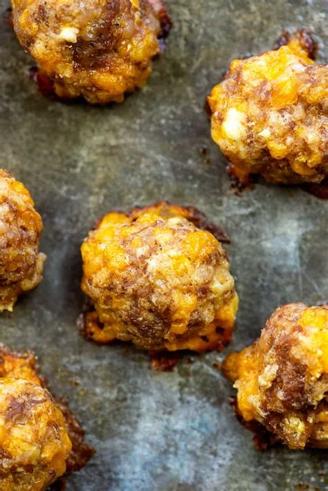 Cream Cheese Sausage Balls That Low Carb Life