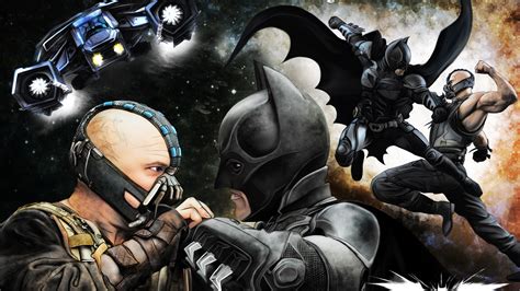 Batman And Bane Art Superheroes Wallpapers Hd Wallpapers