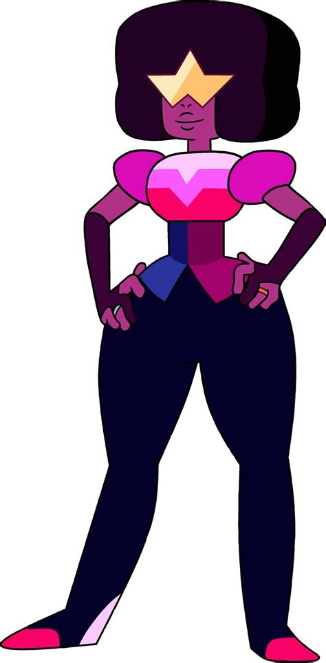 Garnet Is The Fusion Of Ruby And Sapphire And The Current De Facto Leader Of The C Steven
