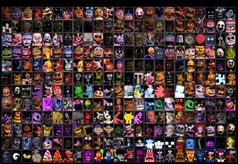 My Ultimate Custom Night Roster Five Nights At Freddy S Amino