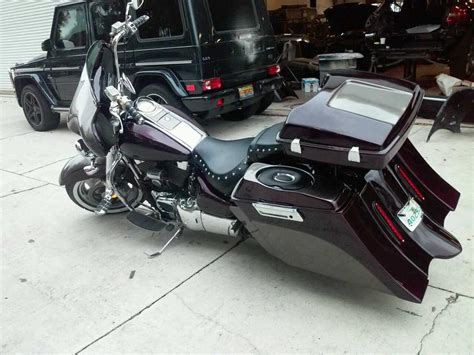2007 suzuki boulevard c50 black center plastic luggage glove box (fits: SUZUKI BOULEVARD C50/C90 BAGGER KIT SKU: KIR0054 - Baggers ...