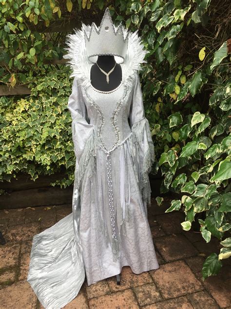 Silver Ice Queen Costume Masquerade