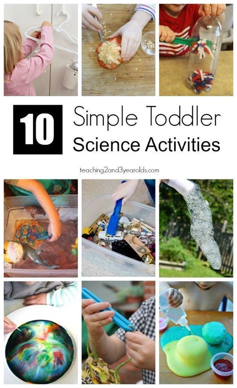 10 Simple Toddler Science Activities For Home Or Classroom