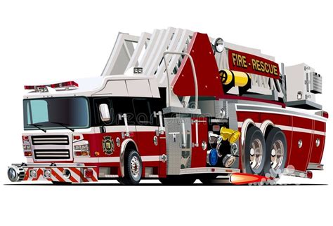 Free fire engine cartoons vector download in ai, svg, eps and cdr. Vector Cartoon Fire Truck stock vector. Illustration of ...