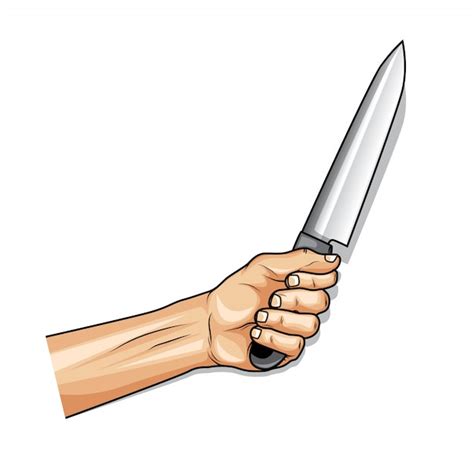 Premium Vector Hand Holding Knife