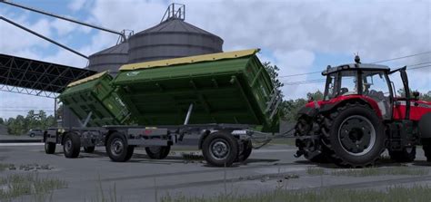 Transport Trailer 19m And 25m V10 Fs22 Farming Simulator 22 Mod