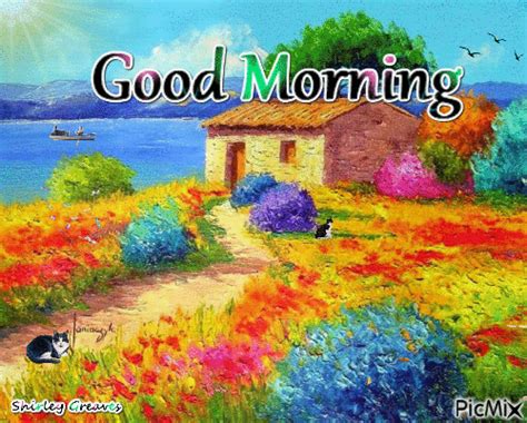 Artsy Good Morning Painting Pictures Photos And Images For Facebook