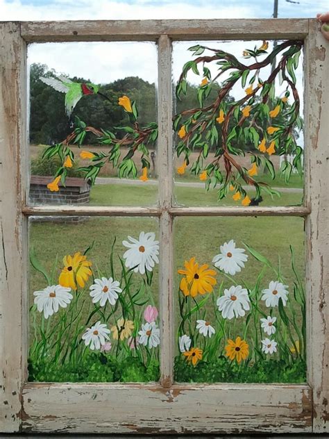 Window Painting Window Art Painting