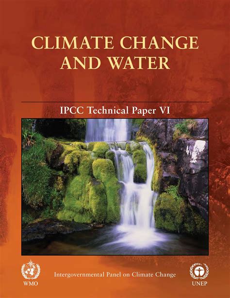 Climate Change And Water Technical Paper Vi Unt Digital Library