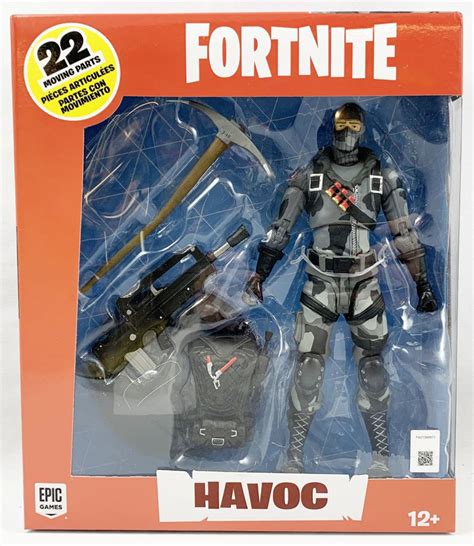 The skull trooper, cuddle team leader, black knight and raptor outfits. Fortnite - McFarlane Toys - Havoc - 6" scale action-figure