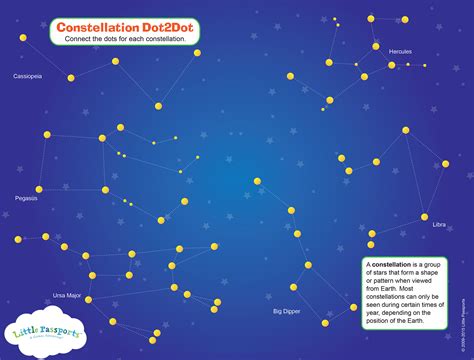 Free Constellation Activity Sheet For Kids