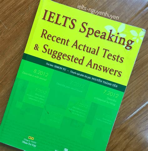 Ielts Speaking Recent Actual Test On Ielts Thu Images