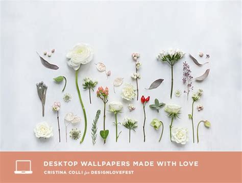 Dress Your Tech Designlovefest Flower Desktop Wallpaper Spring