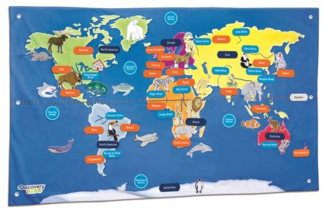 These free printable world map pages are a useful way to learn the political boundaries of the countries around the world. Discovery Kids Toys: Unique Toys for Creative Kids (+ a ...