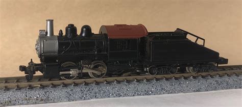 N Scale Atlas 2185 Locomotive Steam 0 4 0 Tender Paint