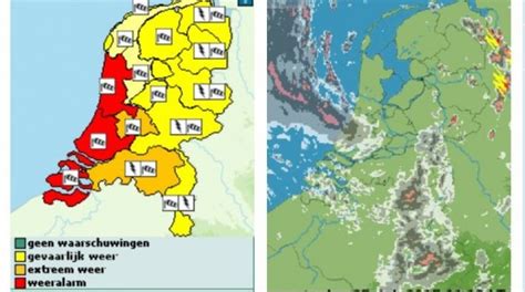 Nederland wereldwijd documenten welke landen hebben welke kleurcode? Nederland in de ban van zware storm en code rood | Totaal TV