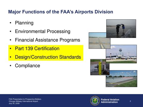 PPT - Airports Division Great Lakes Region Overview of Key Functions