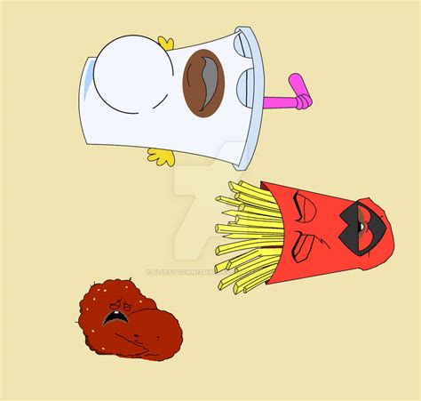 Master Shake Frylock And Meatwad Stuffed By Fluffytown123456 On Deviantart
