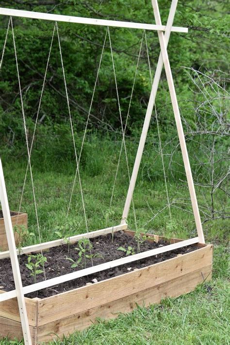 Awesome Raised Garden Bed With Trellis Diy 2023