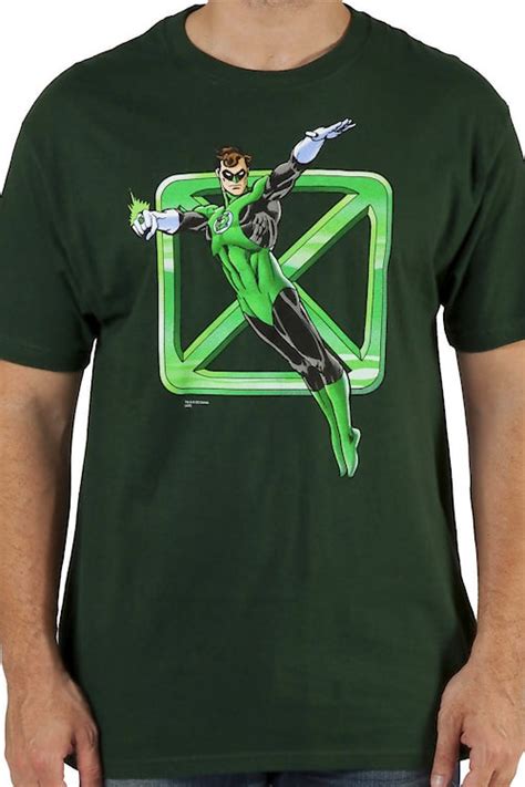 Sheldon Coopers Green Lantern Shirt As Worn On Big Bang Theory